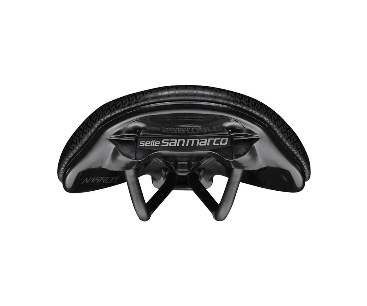 Selle San Marco ShortFit 2.0 Comfort Dynamic Sattel L3 Wide schwarz Gestell Manganese