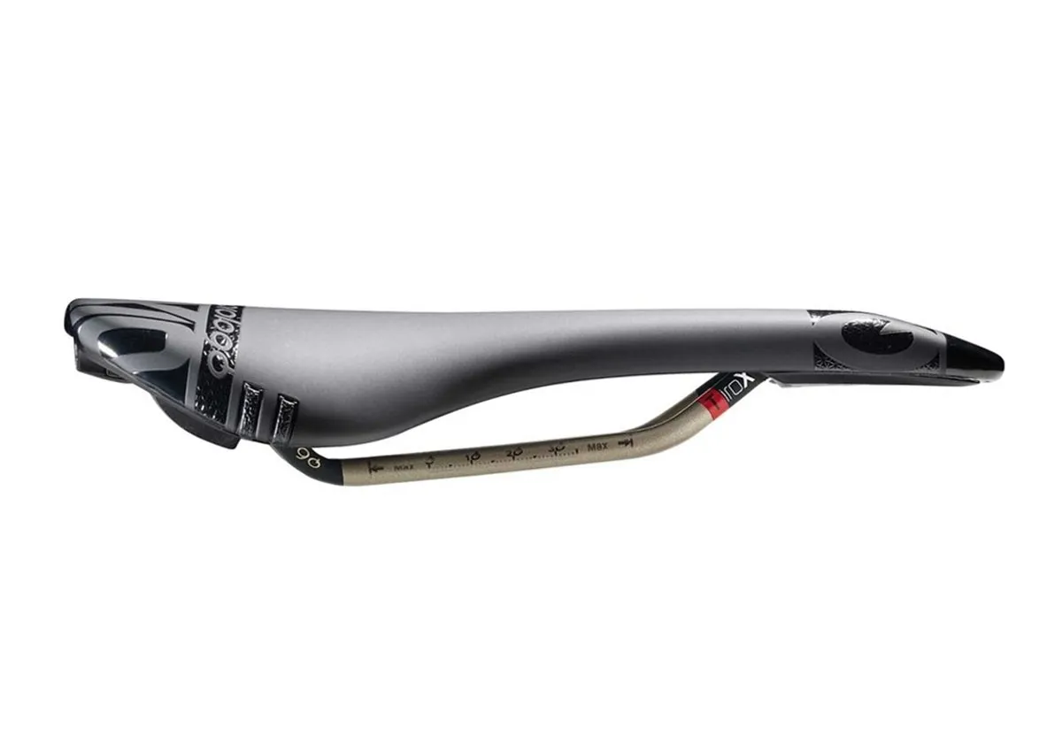 Prologo Nago X10 Sattel MTB Breite 135mm Gestell Tirox schwarz