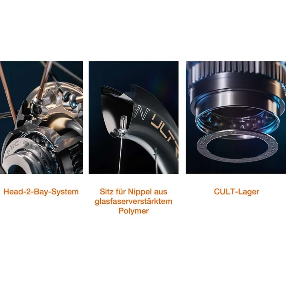 Campagnolo Hyperon Ultra Laufradsatz Disc Centerlock Clincher Rotor HG