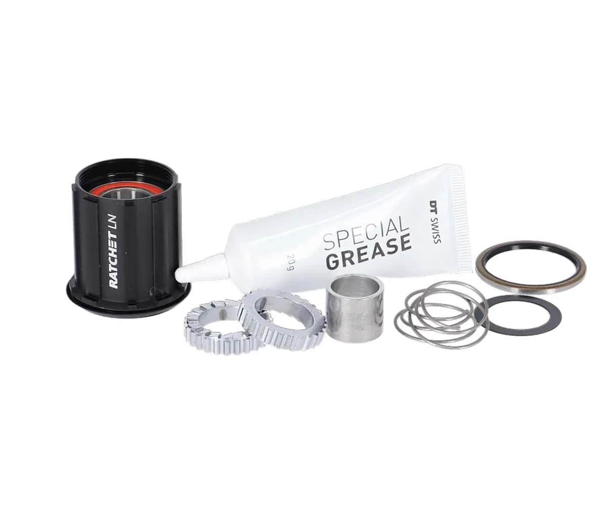 DT Swiss Ratchet LN Freilaufkörper Umrüstkit Kit | Aluminium MTB HG10 - ohne Endanschlag