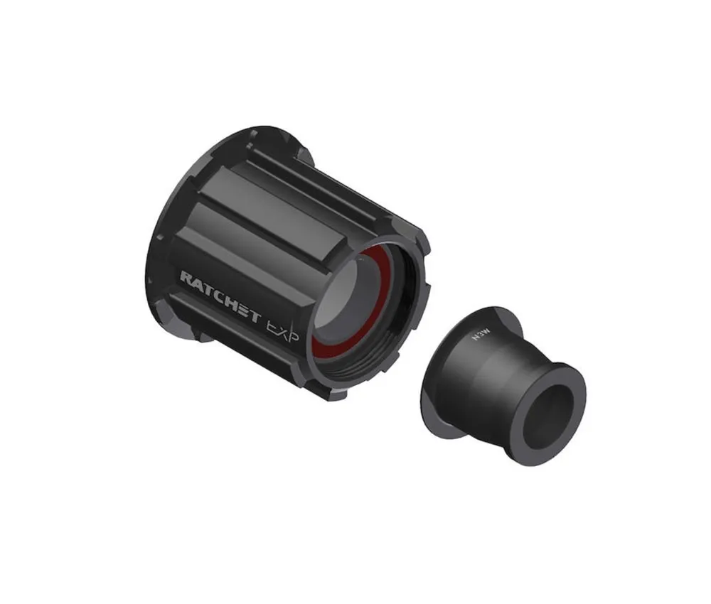 DT Swiss Ratchet EXP Road Freilaufkörper-Kit | Ceramic Alu Campagnolo N3W + Endanschlag rechts 12x142/148 mm