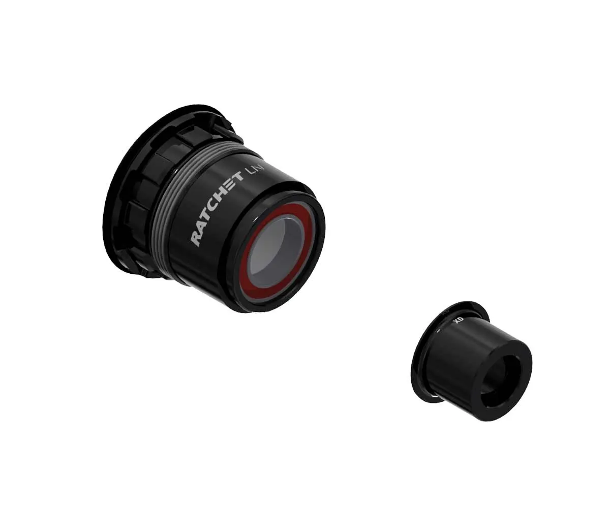 DT Swiss Ratchet LN MTB Freilaufkörper-Kit | Alu Sram XD + Endanschlag rechts 12x142/148/157 mm