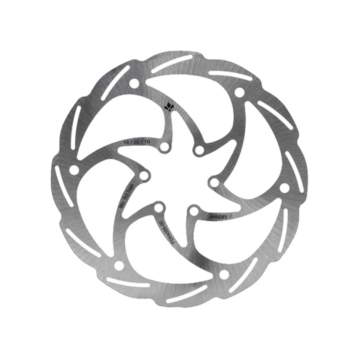 Disc Set Formula Cura X Scheibenbremsen silber + Monolitic Scheiben 6 Loch