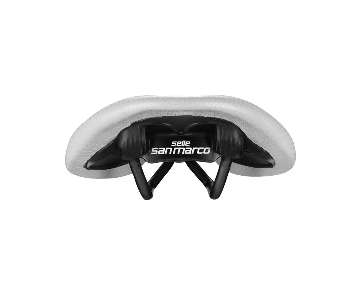 Selle San Marco Allroad Supercomfort Racing Sattel L3 Wide Sage Gestell Xsilite