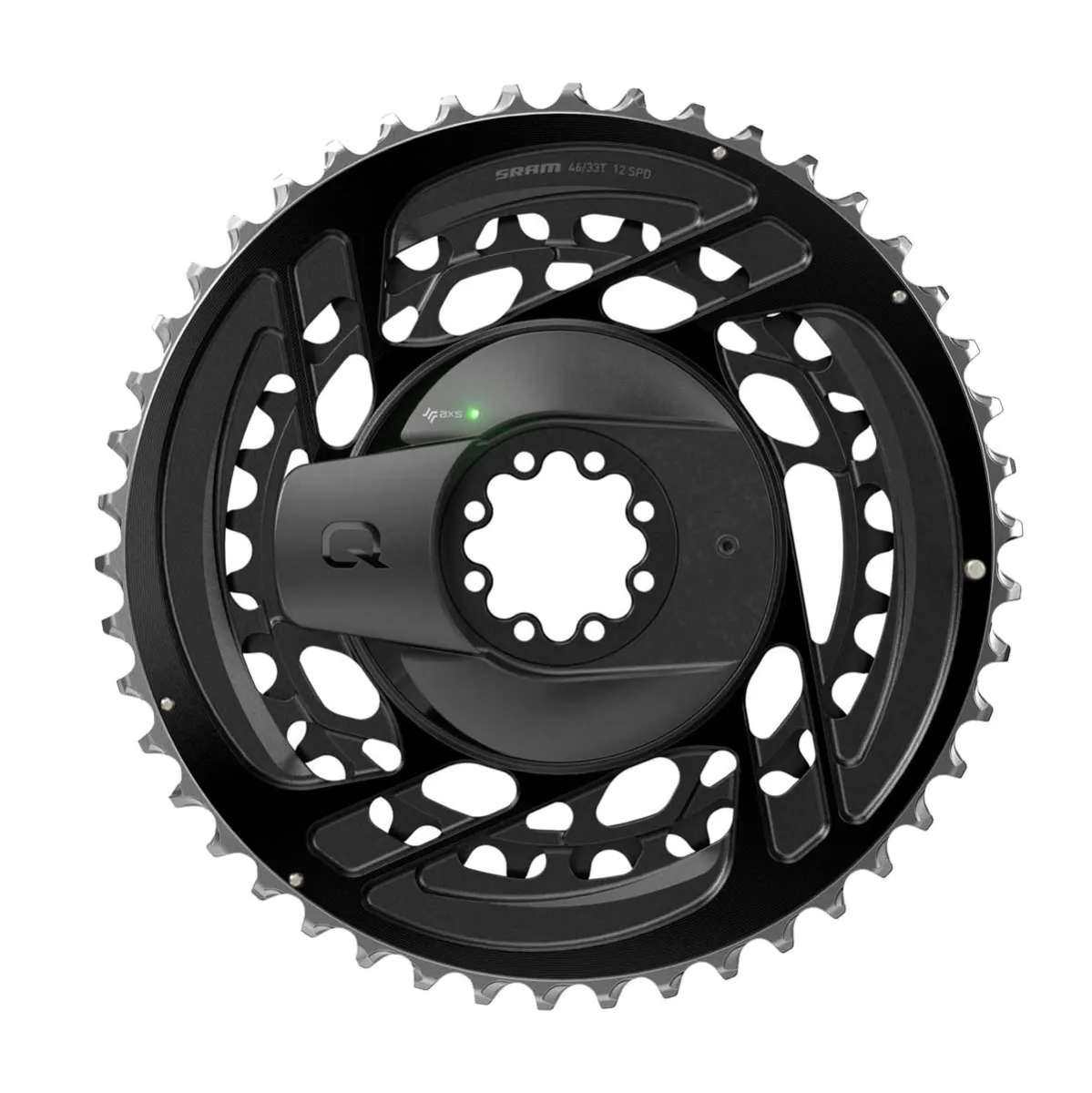 Sram Force AXS Quarq Powermeterkit 12x2-fach DUB Abstufung 48-35 Zähne