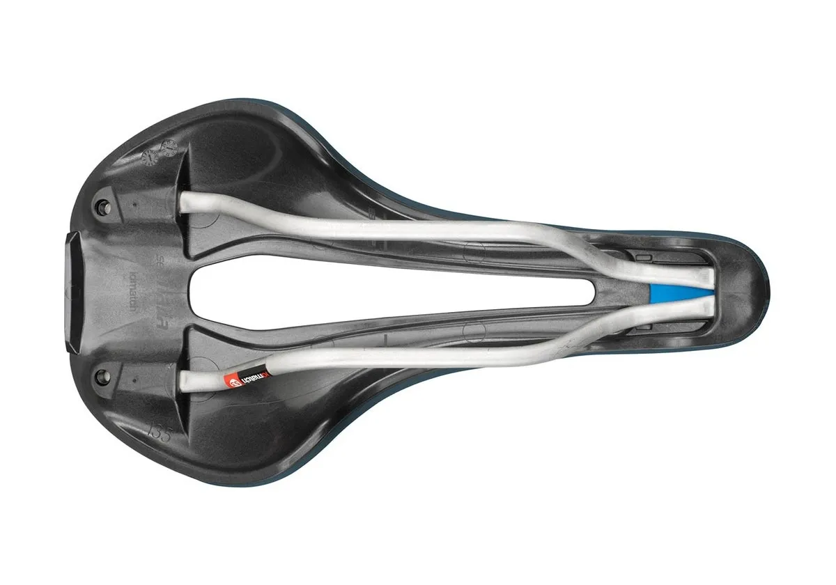 Selle Italia Flite Boost Gravel Sattel Ti316 Superflow S3 blau