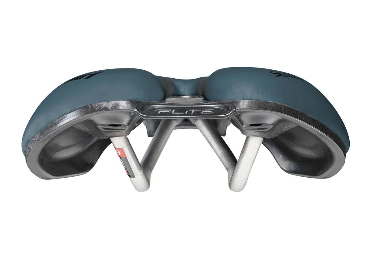 Selle Italia Flite Boost Gravel Sattel Ti316 Superflow L3 blau