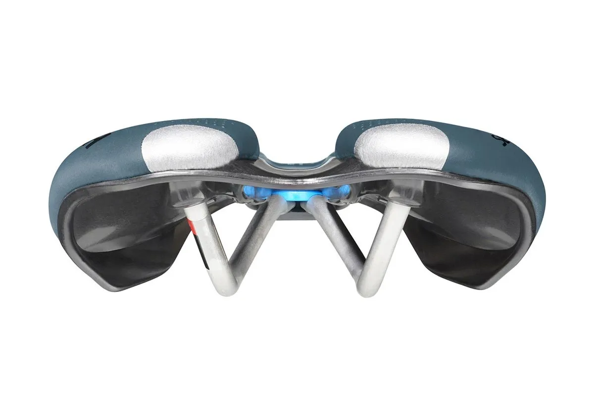 Selle Italia SLR Boost Gravel Sattel Ti316 Superflow L3 blau