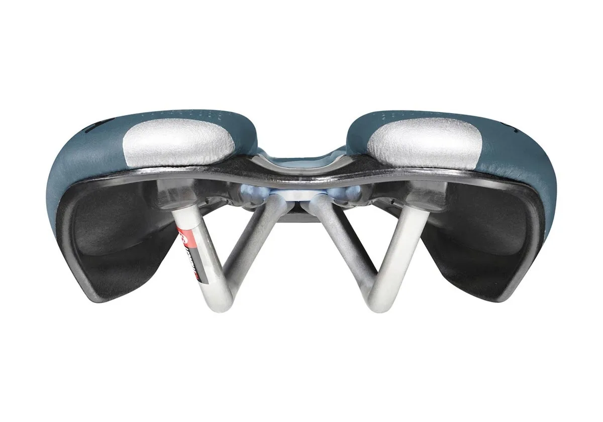 Selle Italia SLR Boost Gravel Sattel TI316 Superflow S3 blau