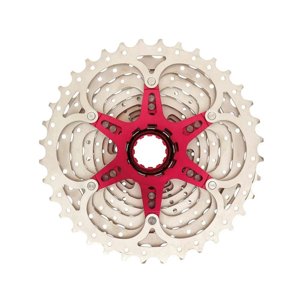 SunRace CSMX0 Kassette MTB HG 10-fach Abstufung 11-36 Zähne silber