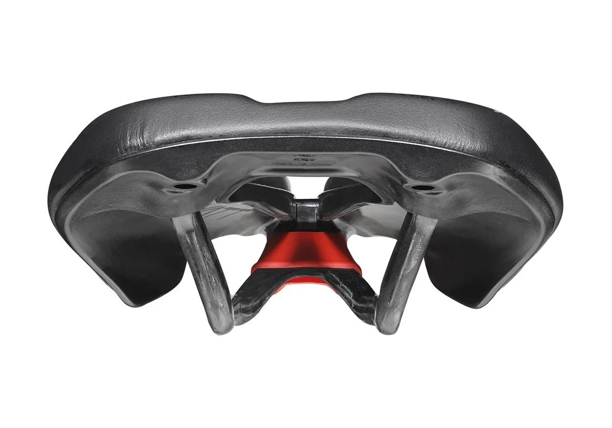 Selle Italia Watt Kit-Carbonio Superflow Sattel U3 Breite 133mm Gestell Carbon schwarz