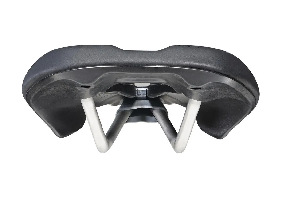 Selle Italia Watt Gel Ti316 Superflow Sattel U3 Breite 133mm Gestell Titan schwarz