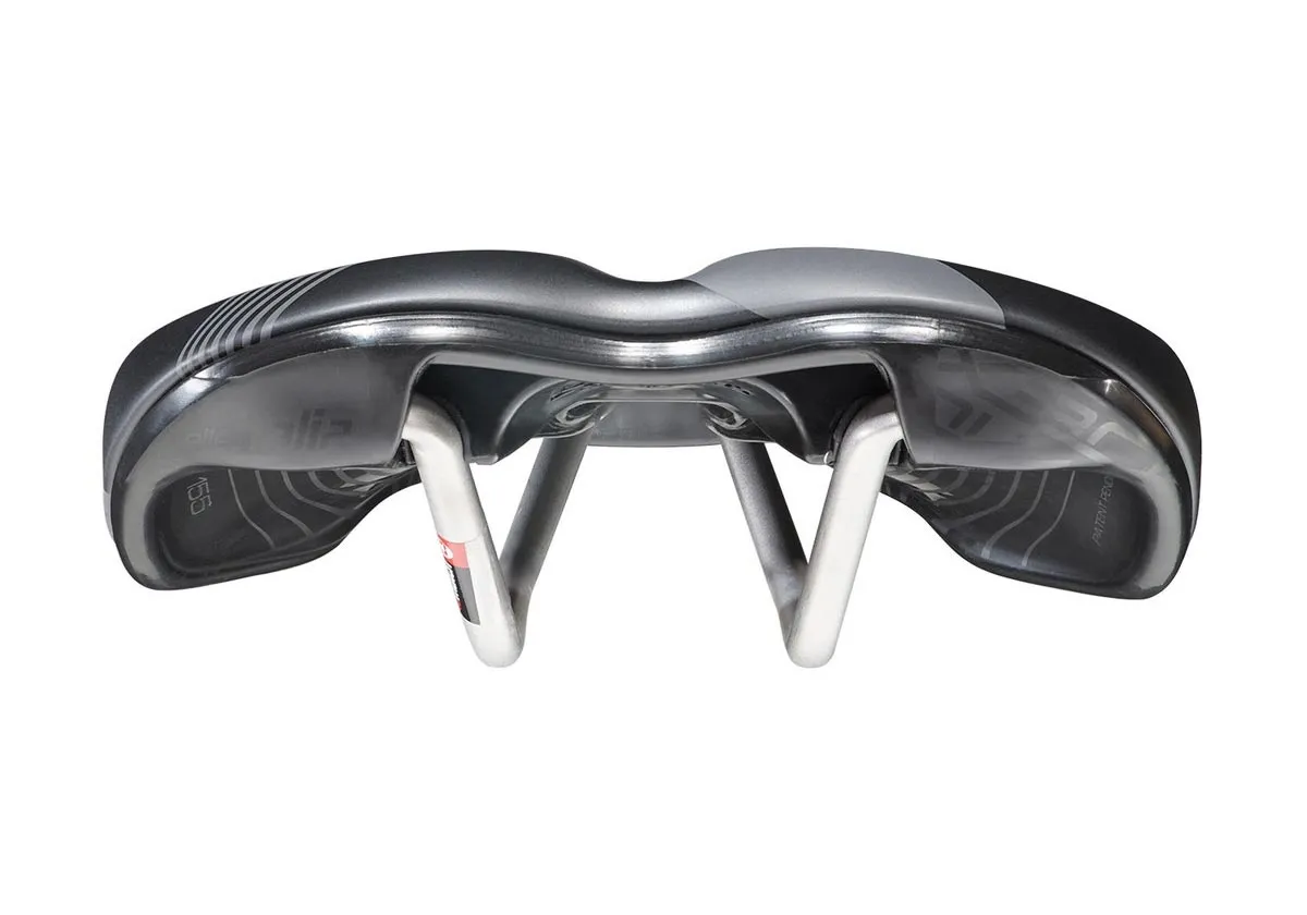 Selle Italia X-Bow Ti316 Superflow Sattel L3 Breite 155mm Gestell Titan grau-schwarz