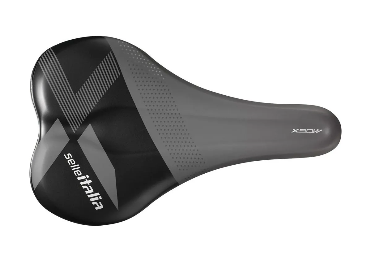 Selle Italia X-Bow Ti316 Sattel L1 Breite 155mm Gestell Titan grau-schwarz