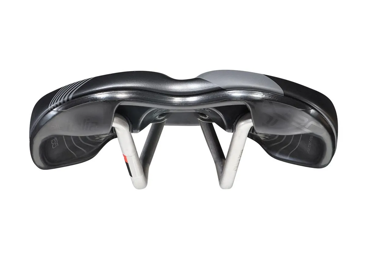 Selle Italia X-Bow Ti316 Sattel L1 Breite 155mm Gestell Titan grau-schwarz