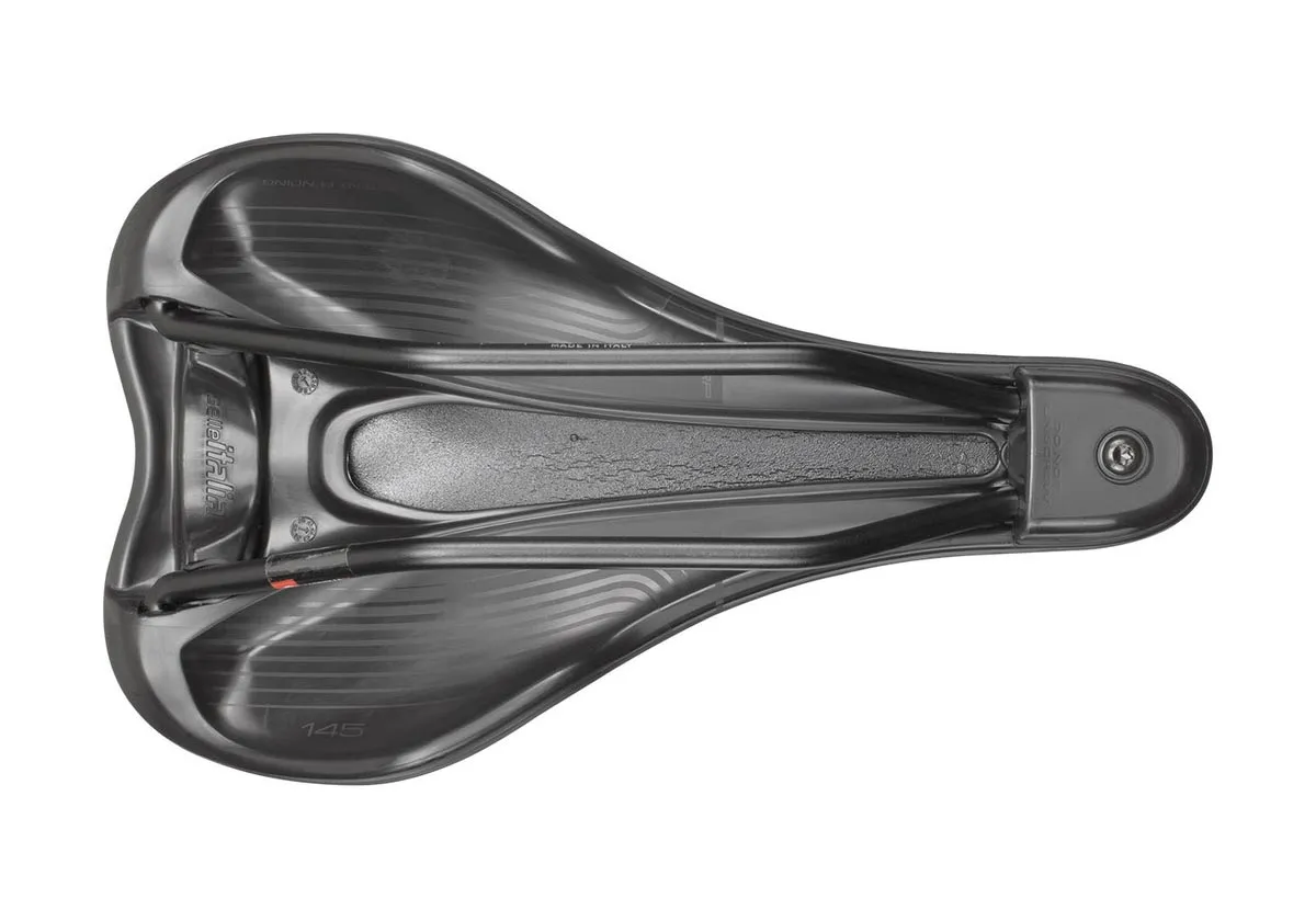 Selle Italia X-Bow Fec-Alloy Sattel S1 Breite 145mm Gestell Stahl schwarz-grau