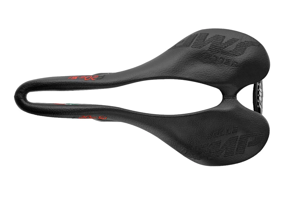 Selle SMP F20C SI AISI Sattel Breite 135mm Gestell Edelstahl schwarz