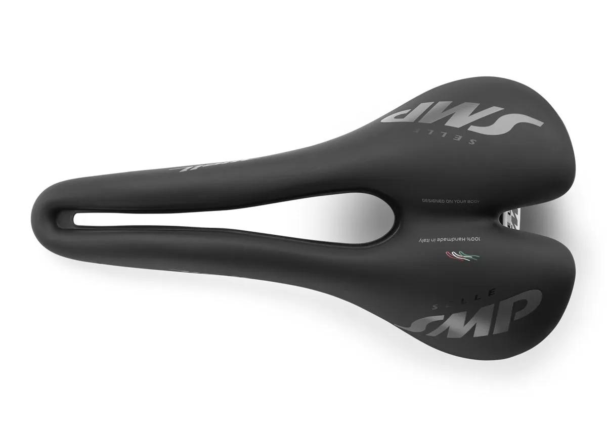 Selle SMP WELL AISI Sattel Breite 144mm Gestell Edelstahl schwarz