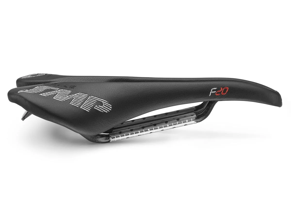 Selle SMP F20 AISI Sattel Breite 135mm Gestell Edelstahl schwarz