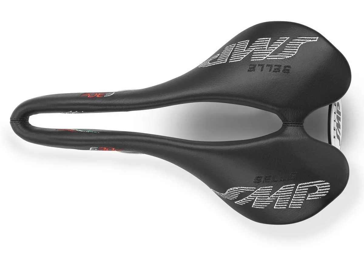 Selle SMP F30C AISI Sattel Breite 150mm Gestell Edelstahl schwarz