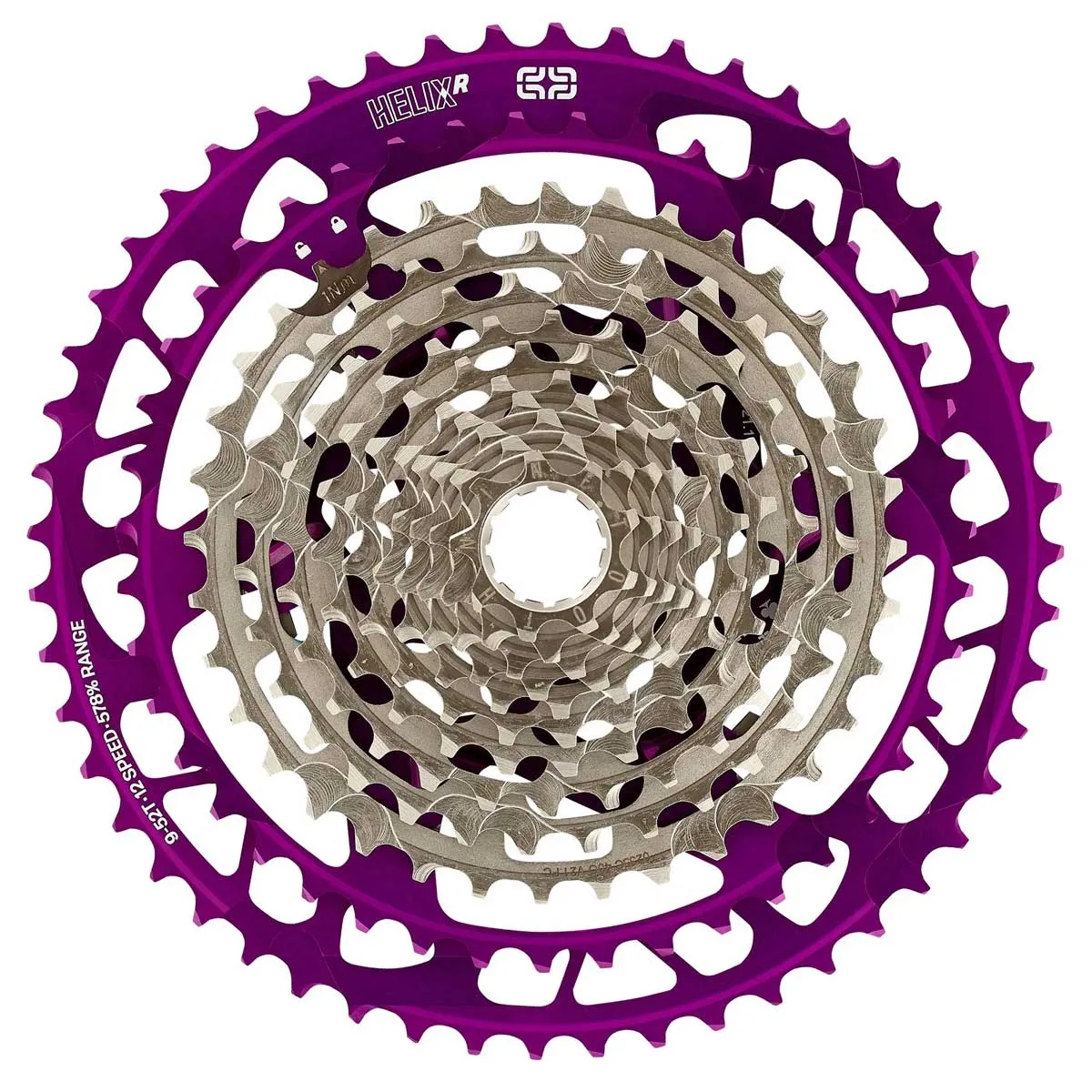 e*thirteen Helix Race MTB XD Kassette 12-fach Abstufung 9-52 Zähne Eggplant