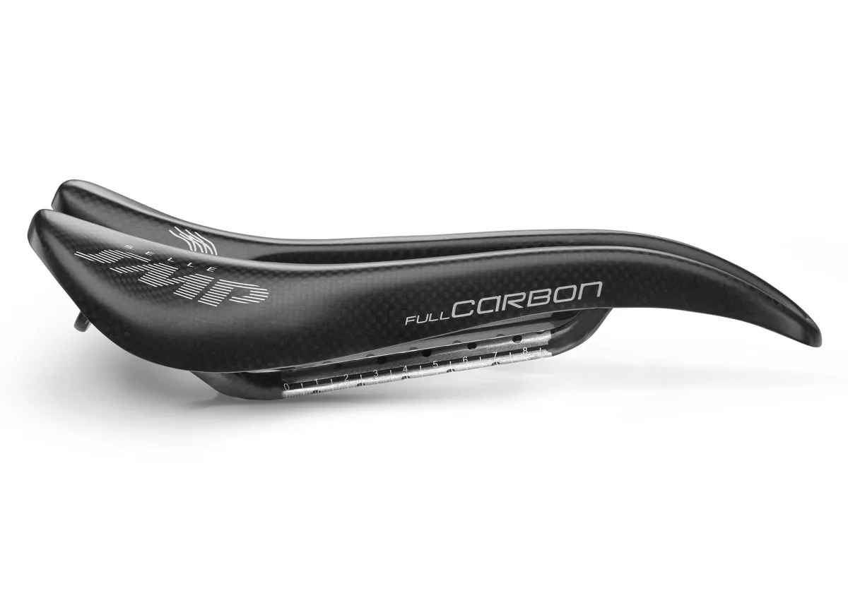 Selle SMP Full Carbon Sattel Breite 129mm Gestell Carbon schwarz