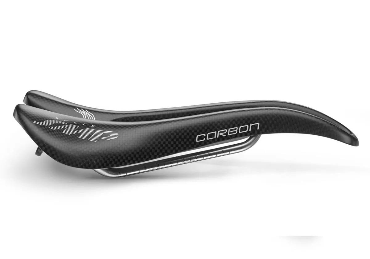 Selle SMP Carbon Sattel Breite 129mm Gestell Edelstahl schwarz