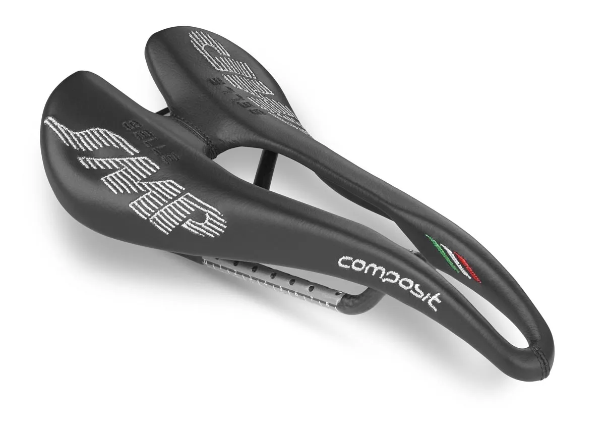 Selle SMP Composit Sattel Breite 129mm Gestell Carbon schwarz