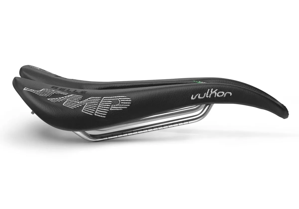 Selle SMP Vulkor AISI Sattel Breite 136mm Gestell Edelstahl schwarz