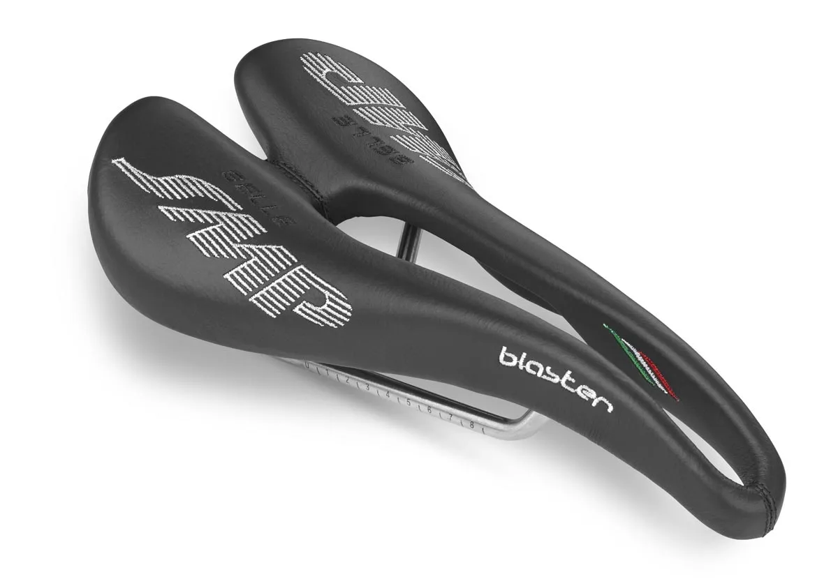 Selle SMP Blaster AISI Sattel Breite 131mm Gestell Edelstahl schwarz