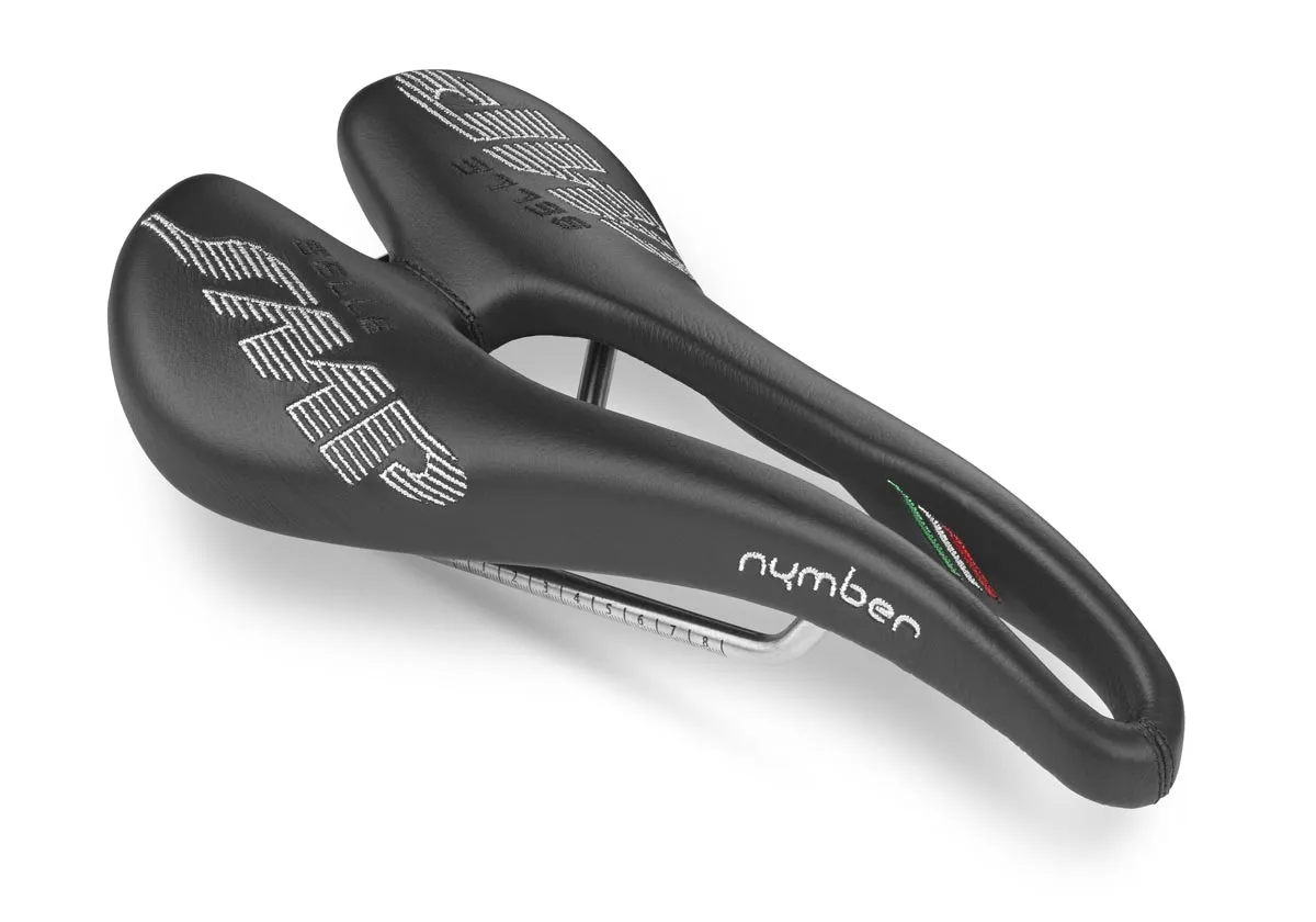 Selle SMP Nymber AISI Sattel Breite 139mm Gestell Edelstahl schwarz