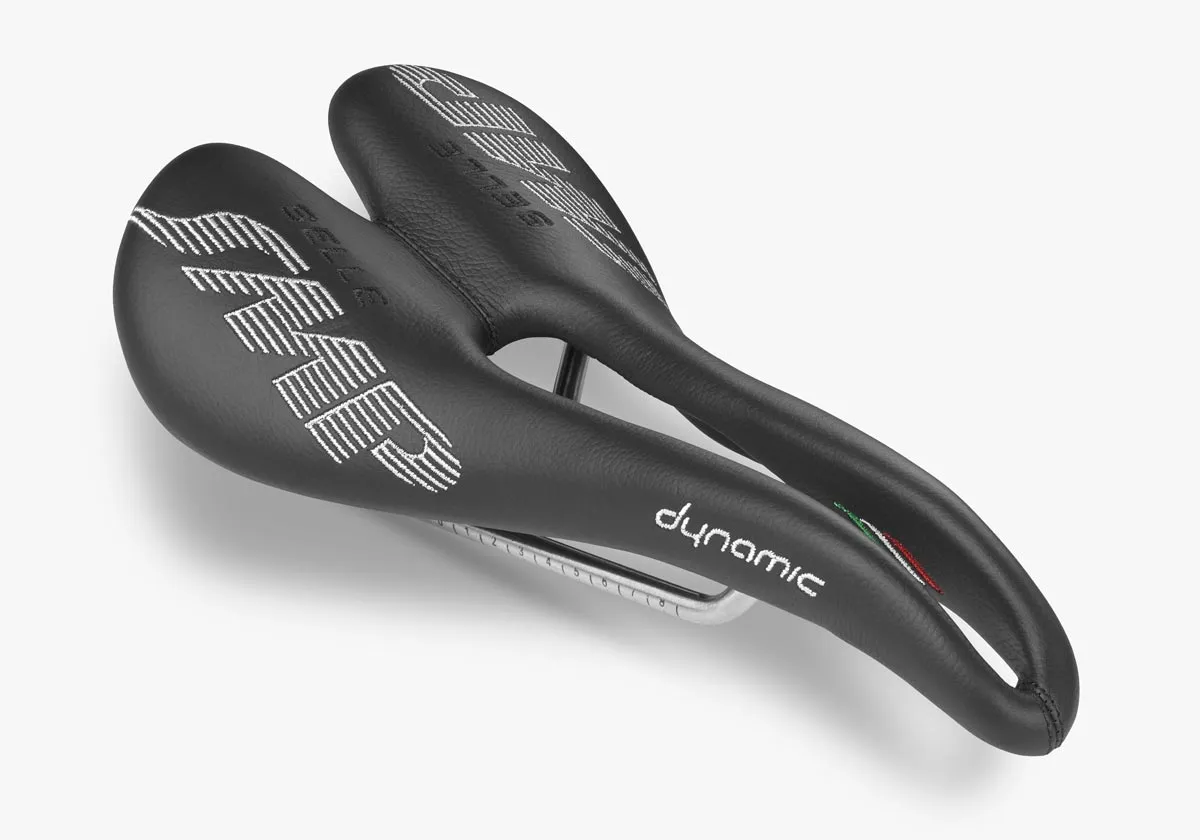 Selle SMP Dynamic AISI Sattel Breite 138mm Gestell Edelstahl schwarz