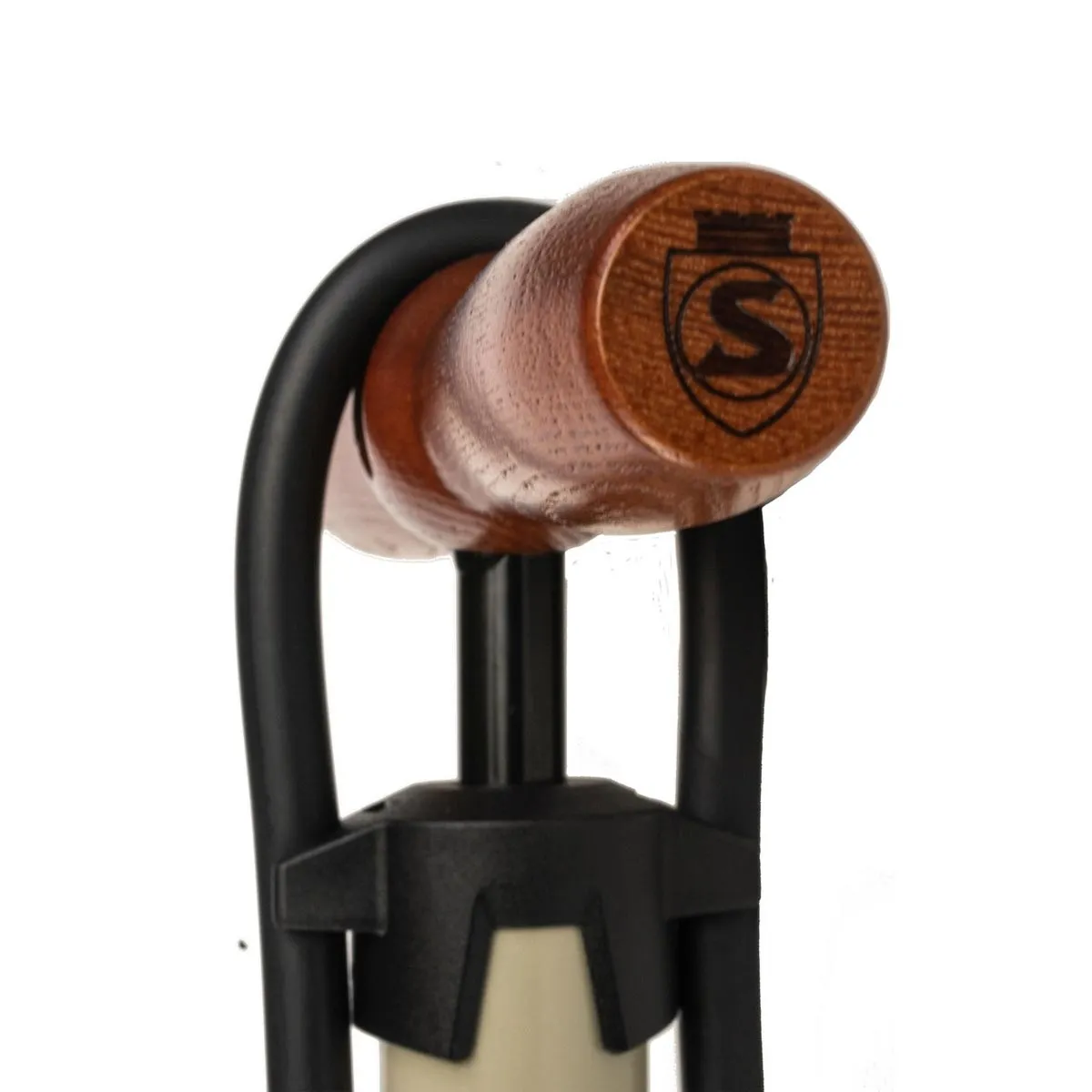 SILCA Terra Floor Standpumpe - 8 Bar Alumnium Holz grün-braun