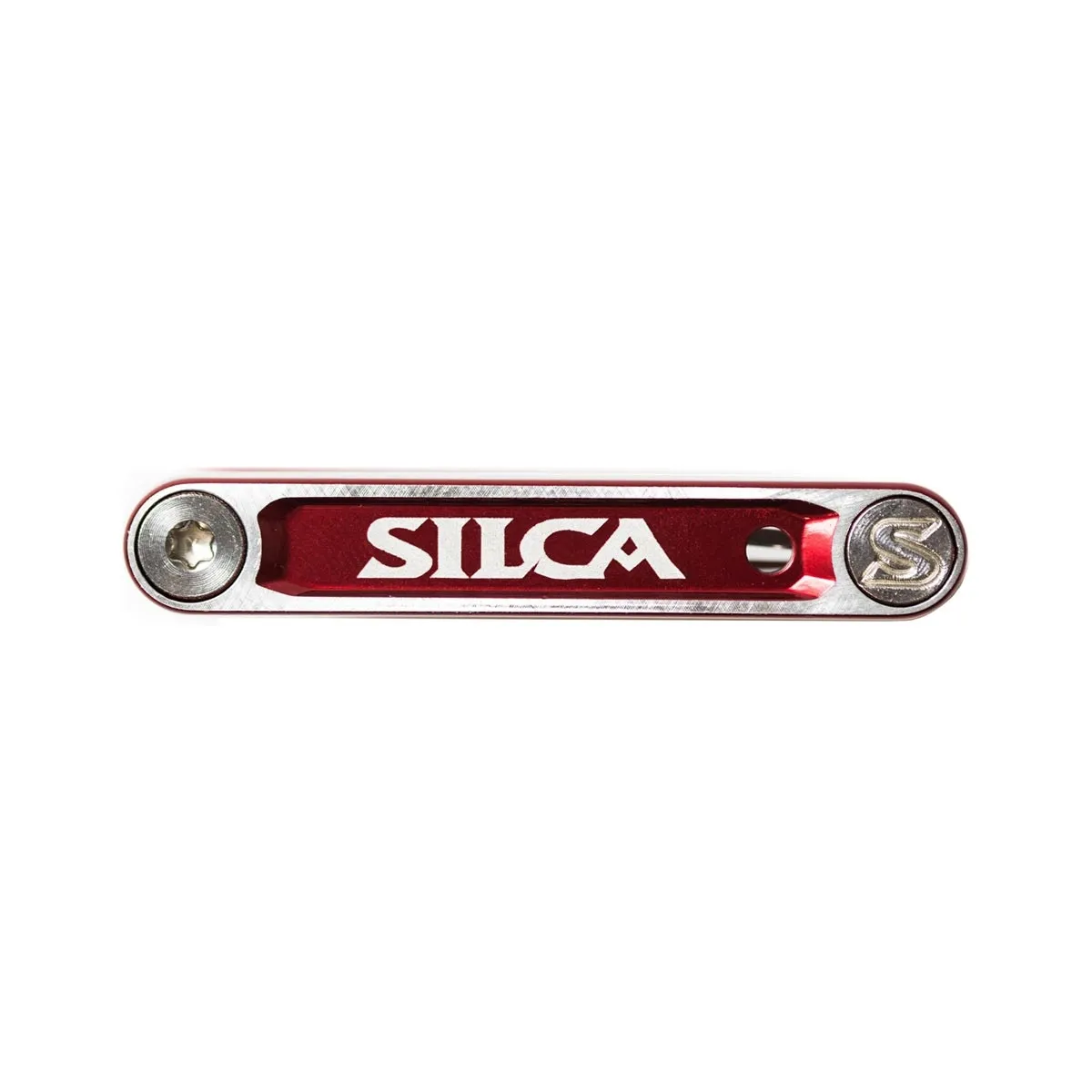 SILCA Italian Army Knife Tredici Multitool - 13 Funktionen silber-rot