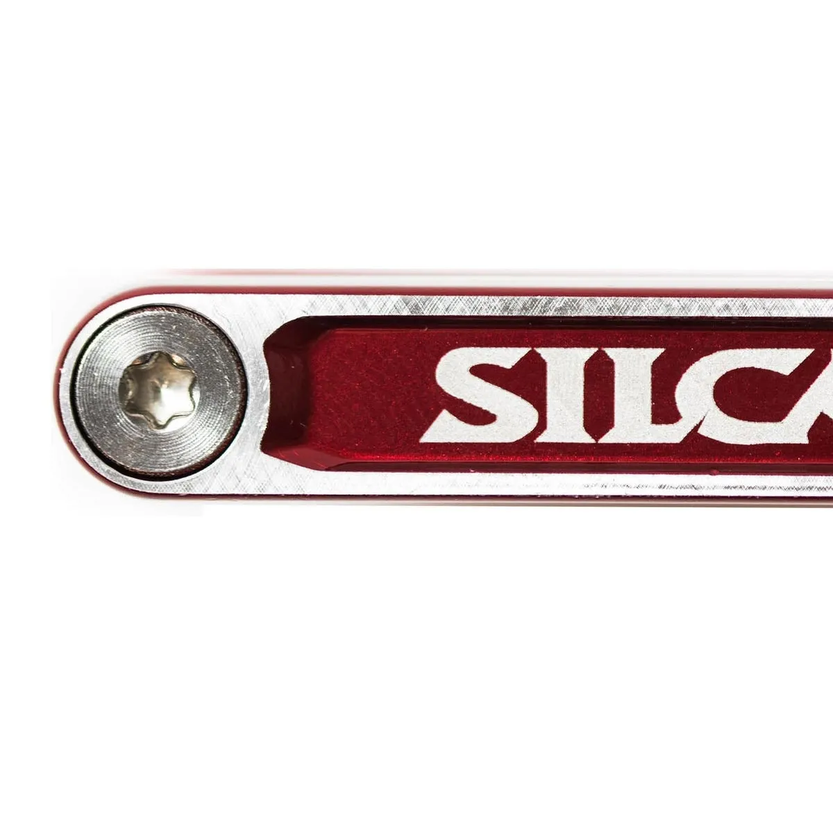 SILCA Italian Army Knife Nove Multitool - 9 Funktionen silber-rot