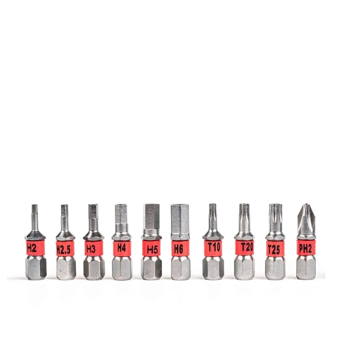 SILCA T-Ratchet Kit Werkzeugset + Ti-Torque Drehmomentschlüssel - 15-teilig silber-rot