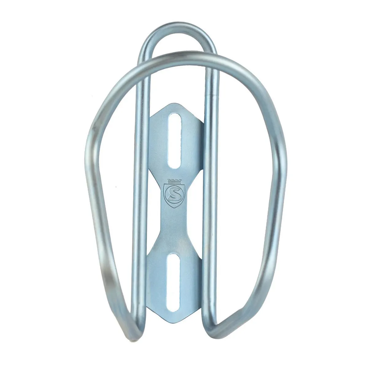 SILCA Aqua Titanium Flaschenhalter - Titan anodisiert hellblau