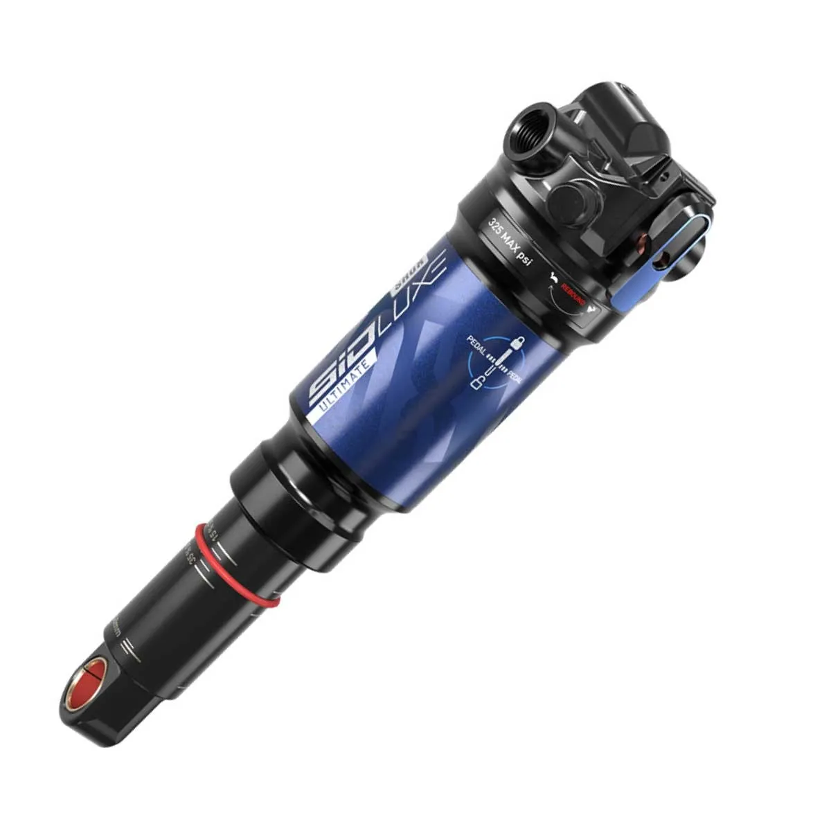 RockShox SidLuxe Ultimate RLR 3P Dämpfer 145 x 27,5 mm Trunnion