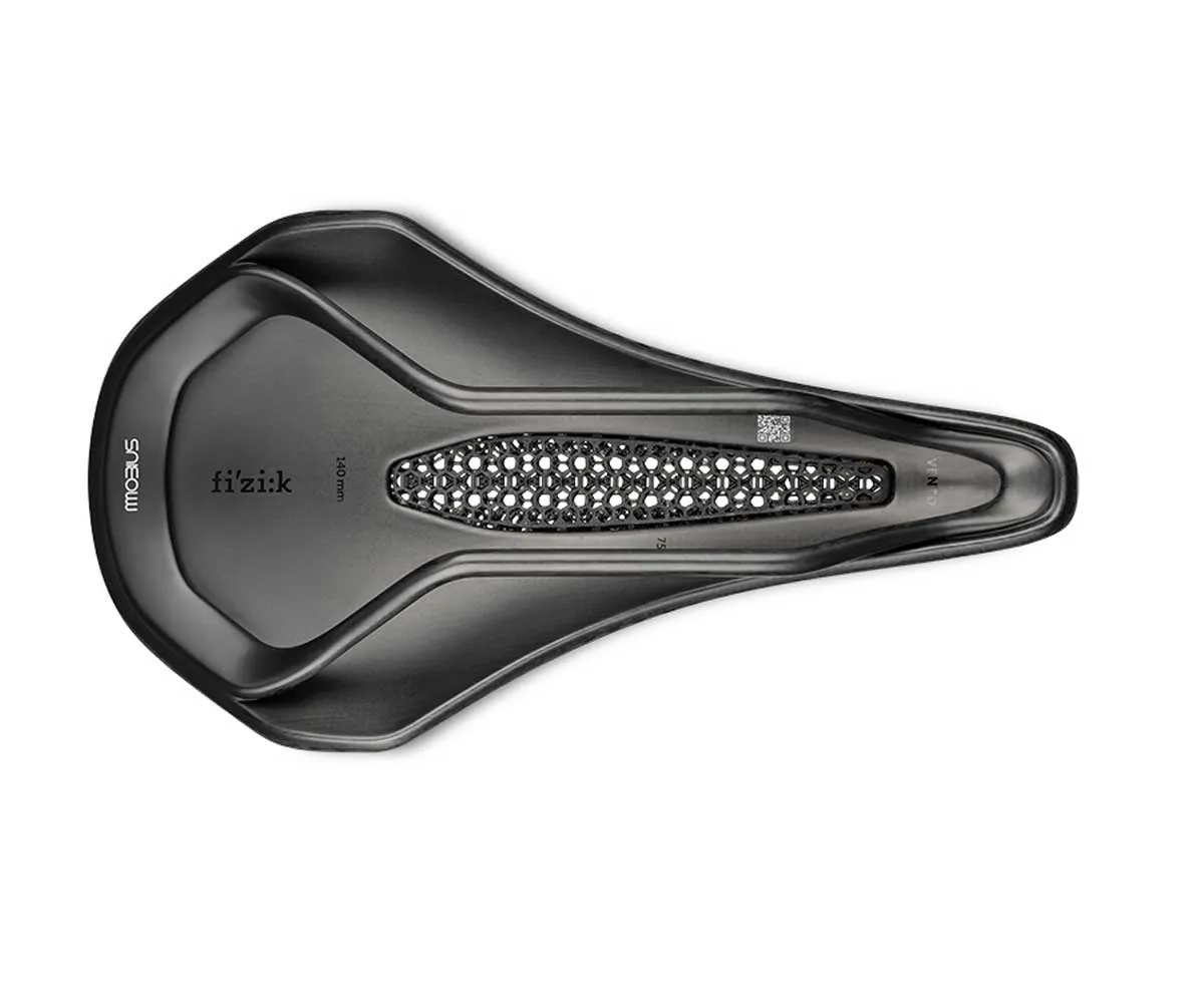 Fizik Vento Argo 00 Adaptive Sattel Gestell Möbius-Carbon Regular 140mm schwarz