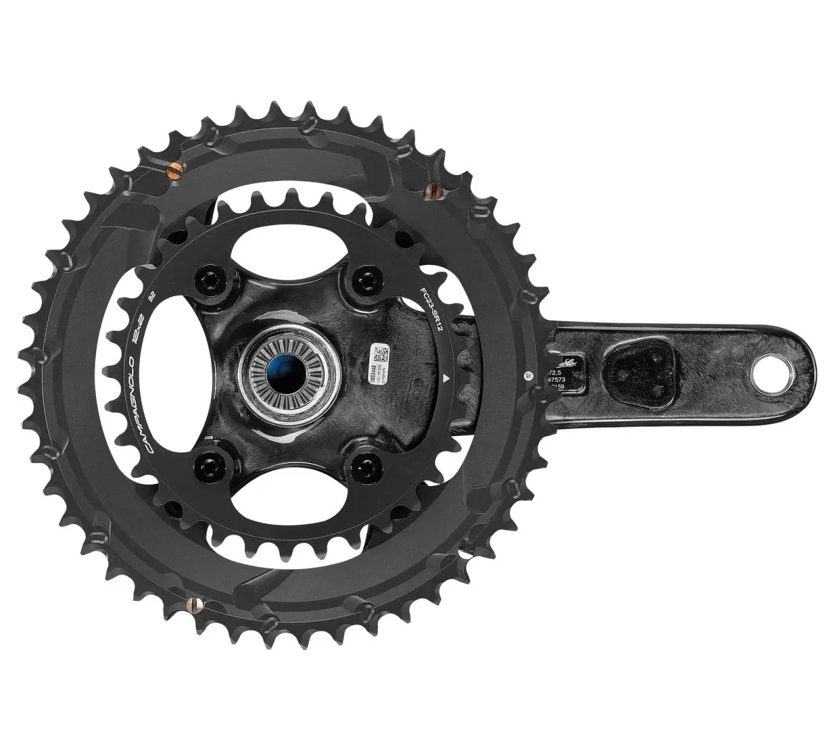 Campagnolo Super Record WRL Kurbel 48/32 Zähne 165 mm