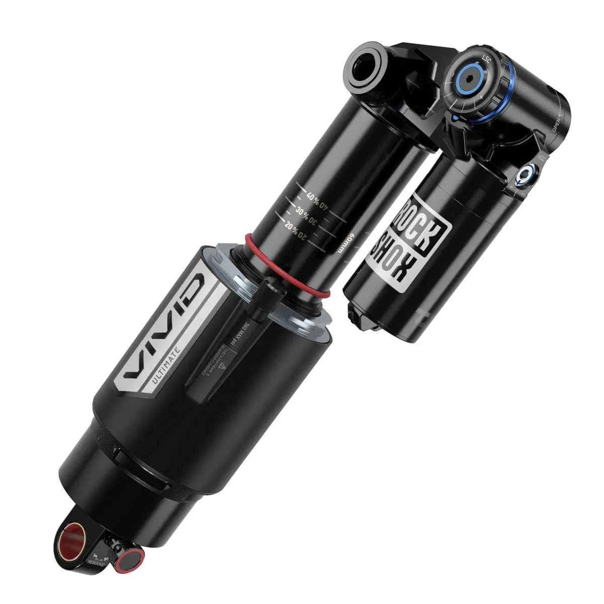 RockShox Vivid Ultimate DH RC2 Dämpfer 225x67,5mm Trunnion Reb25/Comp34