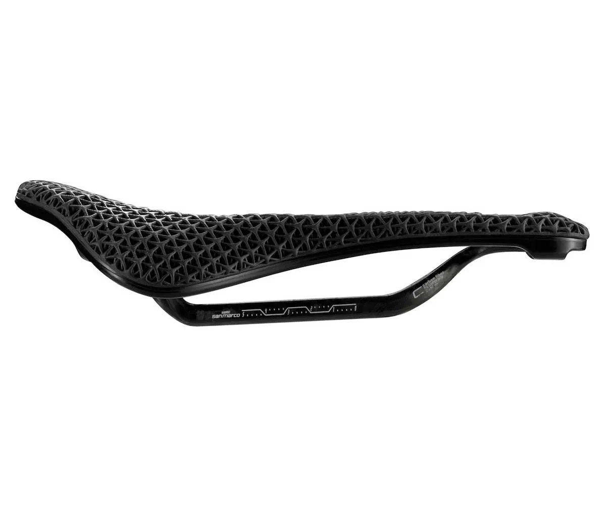 Selle San Marco ShortFit 2.0 3D Carbon FX Sattel Narrow L3 schwarz Gestell Carbon