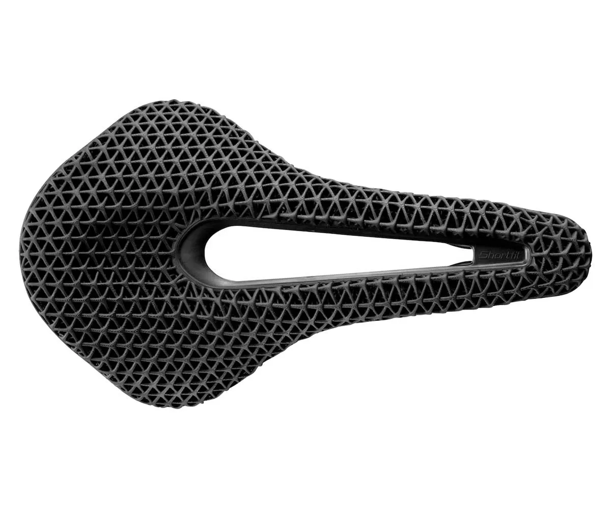 Selle San Marco ShortFit 2.0 3D Racing Sattel Narrow S3 schwarz Gestell Xsilite