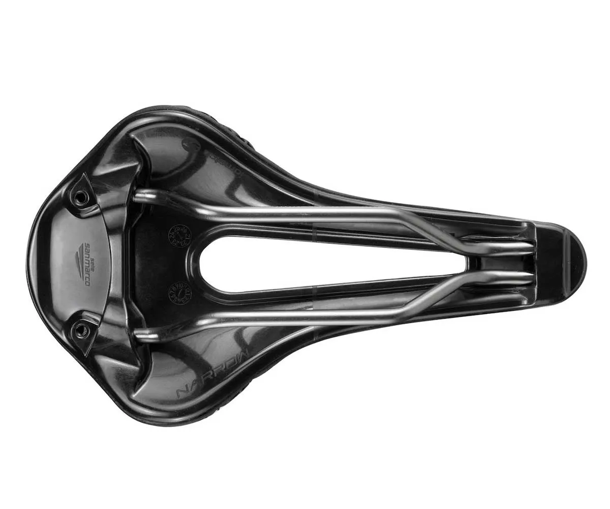 Selle San Marco ShortFit 2.0 3D Racing Sattel Narrow S3 schwarz Gestell Xsilite