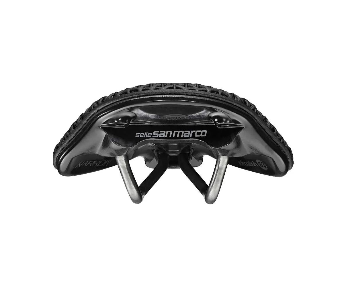 Selle San Marco ShortFit 2.0 3D Racing Sattel Narrow S3 schwarz Gestell Xsilite