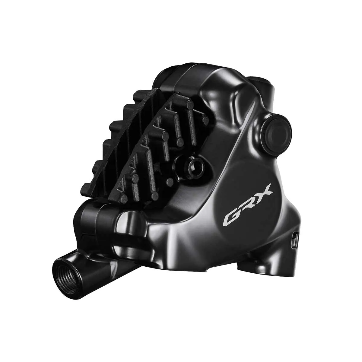 Disc Shimano GRX ST-RX820-R Schalt-Bremshebel 12-fach rechts + Disc BR-RX820 Flat Mount Hinterrad Scheibenbremse