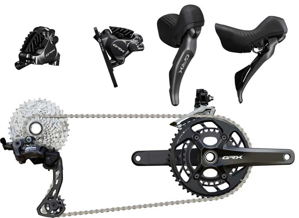 Shimano GRX RX820 Gruppe 12x2-fach Disc