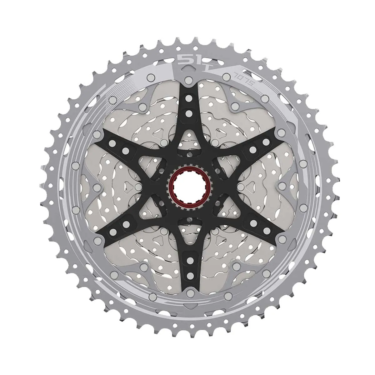 SunRace CSMZ932 Kassette MTB Micro Spline 12-fach Abstufung 10-51 Zähne metallic