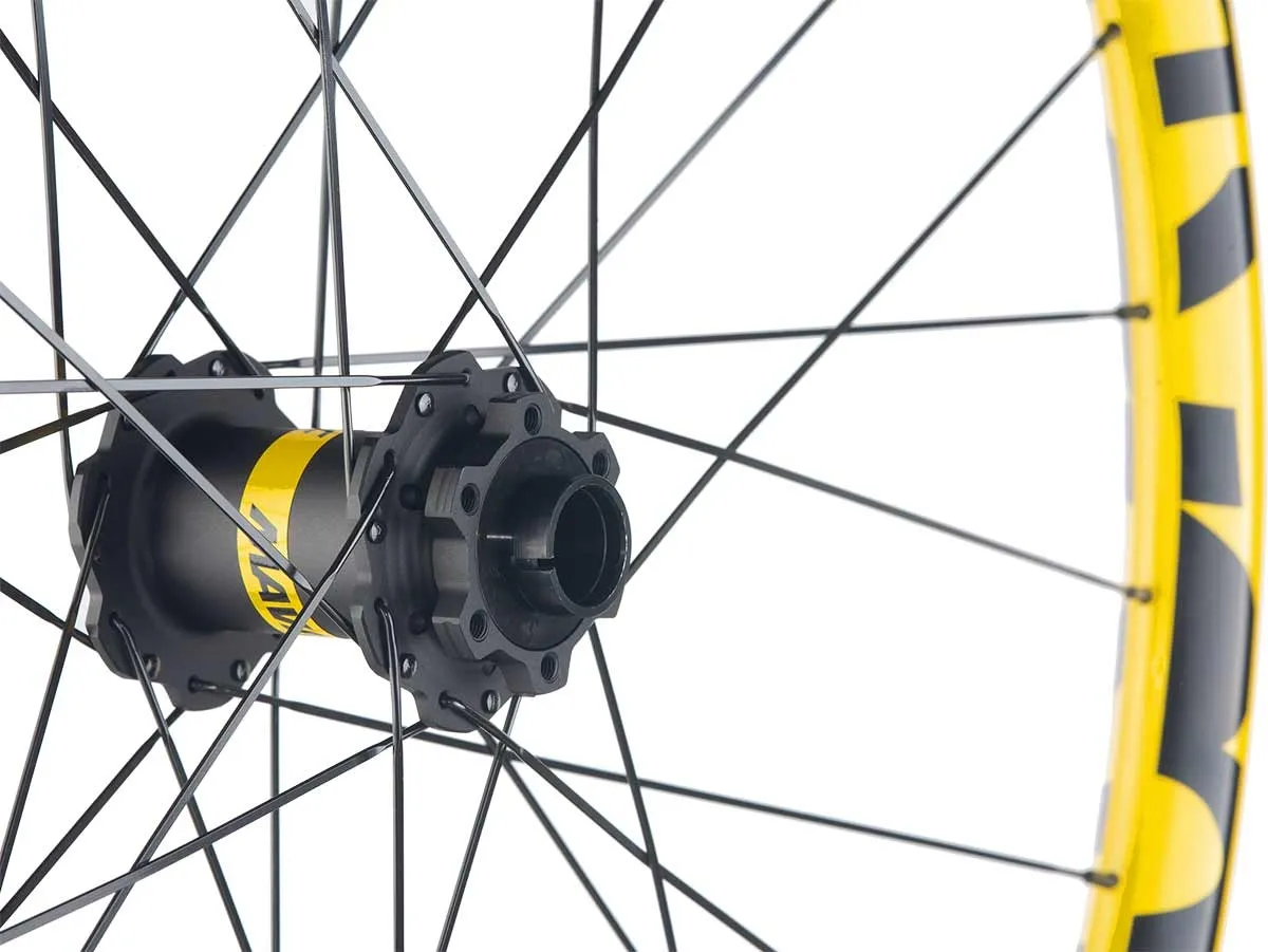 Mavic Deemax DH YLW 29 Zoll Laufradsatz Boost Disc 6 Loch