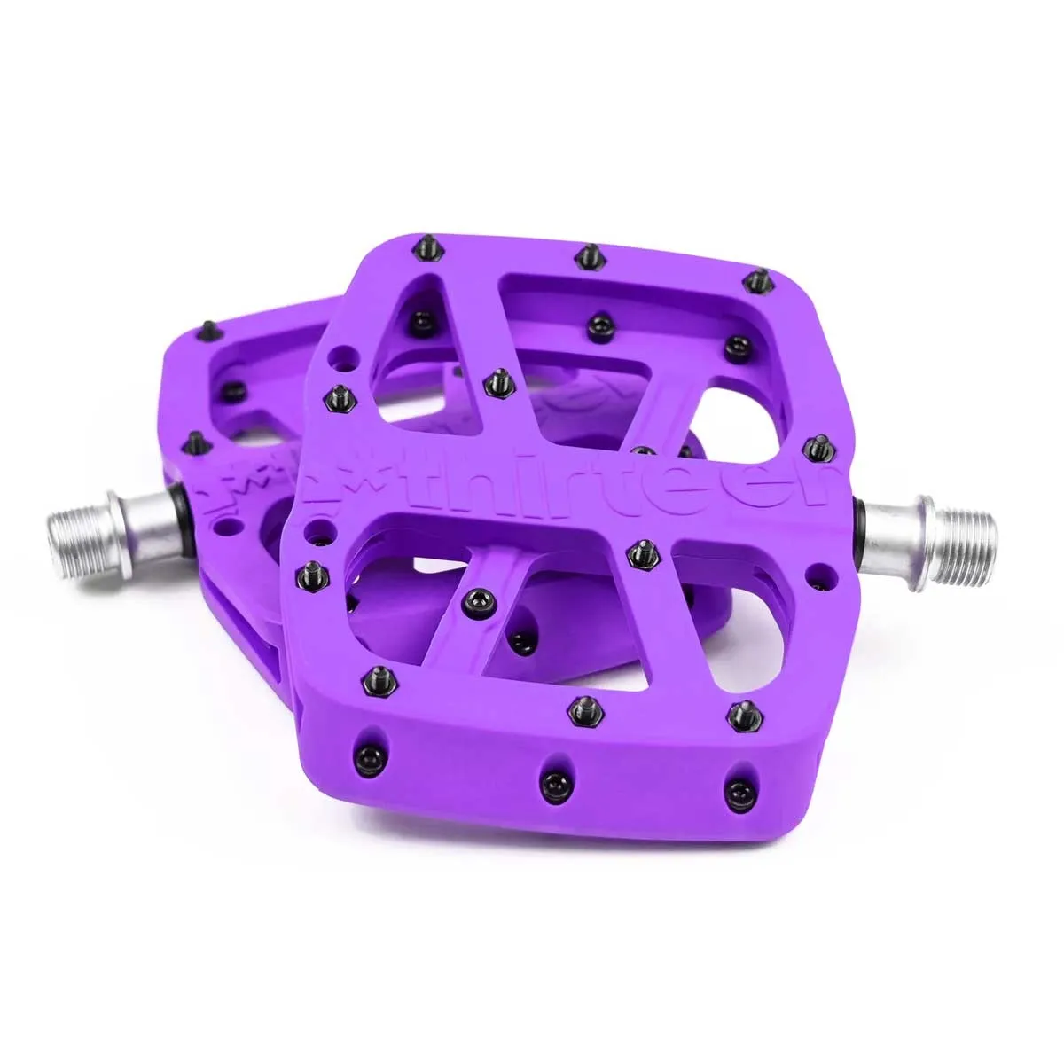 e*thirteen Base Plattform Pedal violett